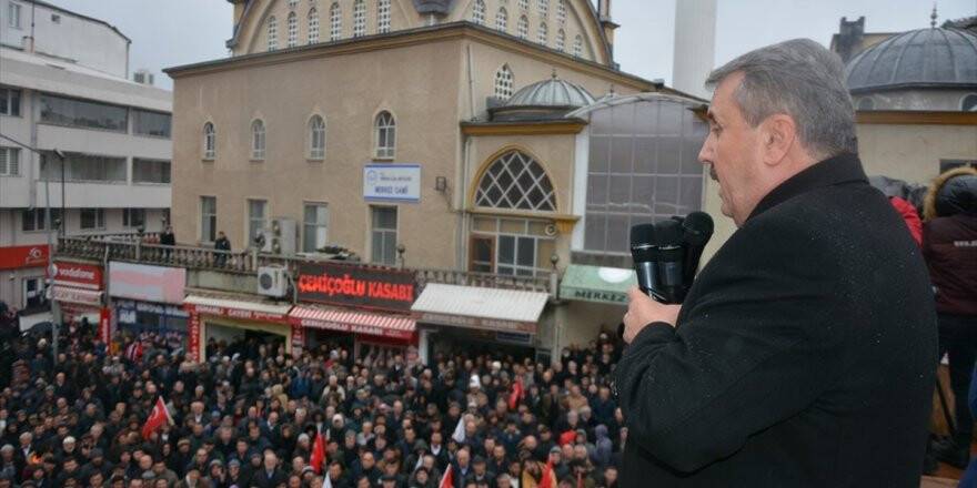 Bbp Genel Başkanı Destici: İttifak Yapılacaksa Yasal Hale Getirilmesi Lazım