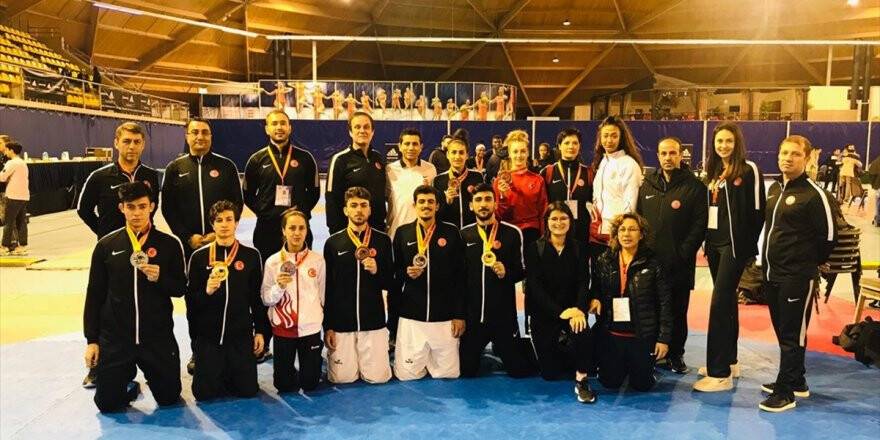 Milli Tekvandoculardan Belçika'da 4 Madalya