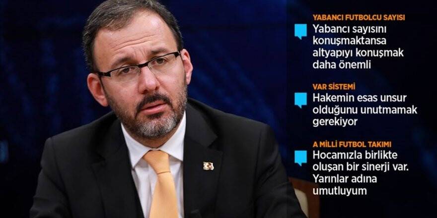 'Altyapı Bizim Vazgeçilmezimiz Olmalı'