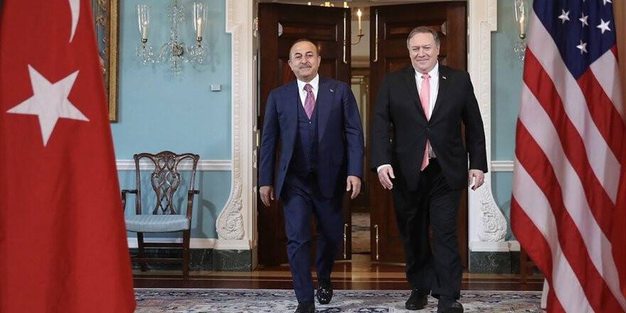 Çavuşoğlu İle Pompeo Suriye Ve S-400 Konularını Görüştü