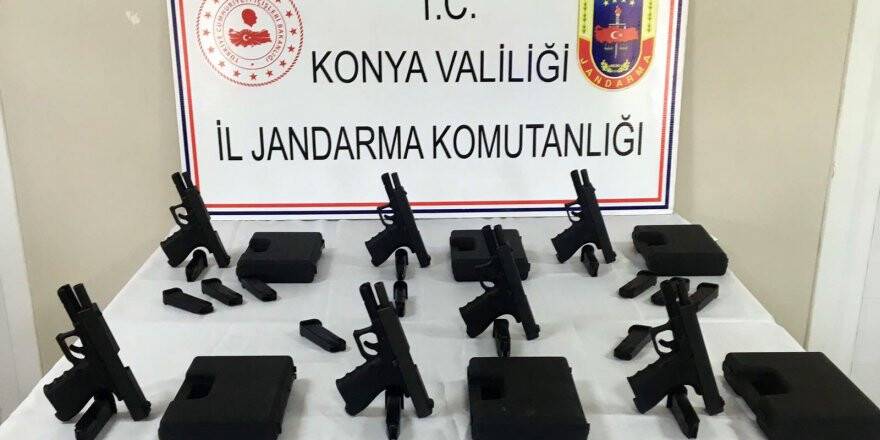 Konya'da Usulsüz Silah Satışına 3 Gözaltı