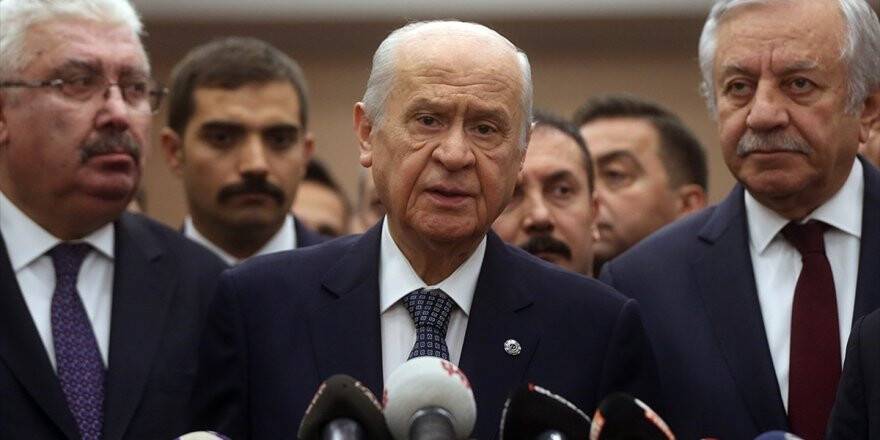 Mhp Genel Başkanı Bahçeli: Mazbatayı Stadyuma Taşımak Siyasi Düşmanlık İçin Ekilen Tohumdur