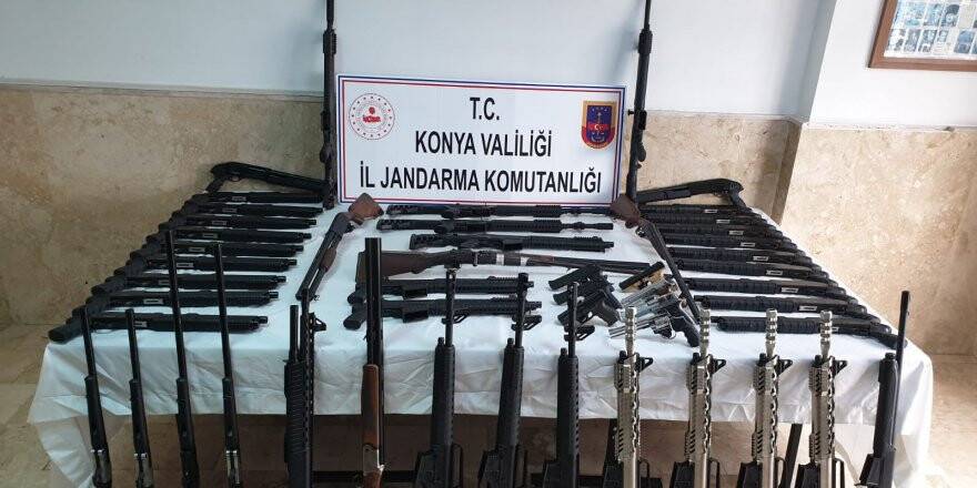 Beyşehir'de Jandarmadan Silah Operasyonu