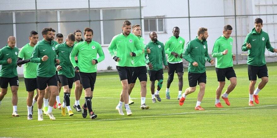 Atiker Konyaspor, Ankaragücü maçı hazırlıklarına devam etti