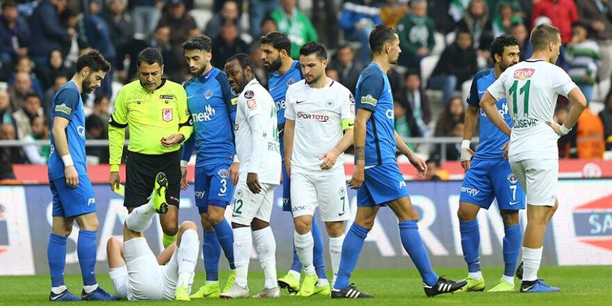 Konyaspor'un sakatlık kabusu