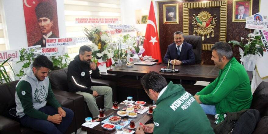 NALÇACILILAR TARAFTAR DERNEĞİ BAŞKAN TUTAL'A HAYIRLI OLSUN DEDİ