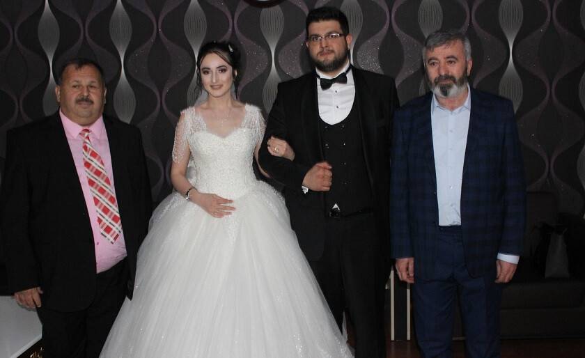 Hilal ve Zeki mutluluğa evet dedi