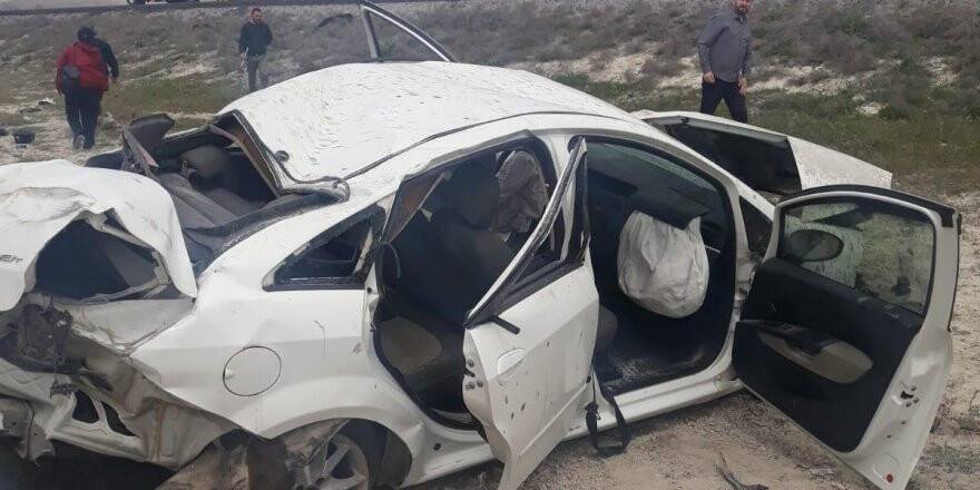 Konya'da feci kaza: 2 yaralı