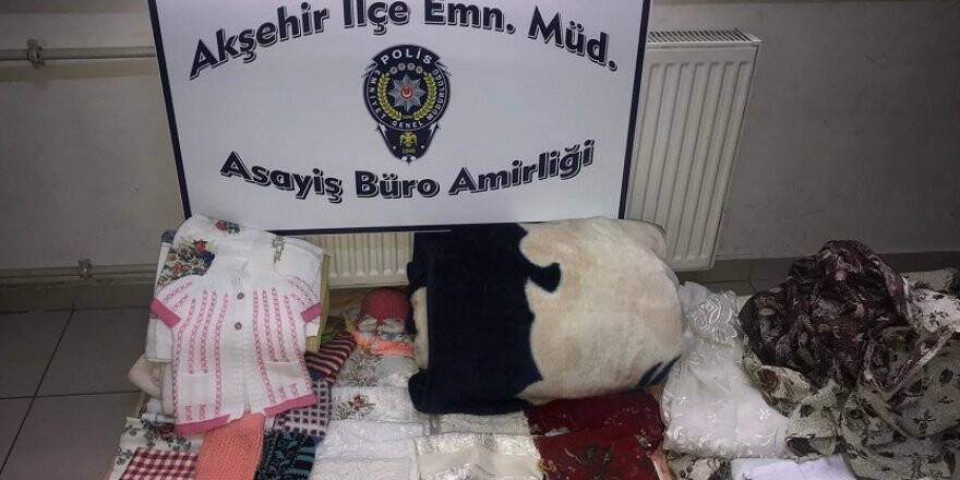 Akşehir'de Hırsızlık Şüphelisi Yakalandı