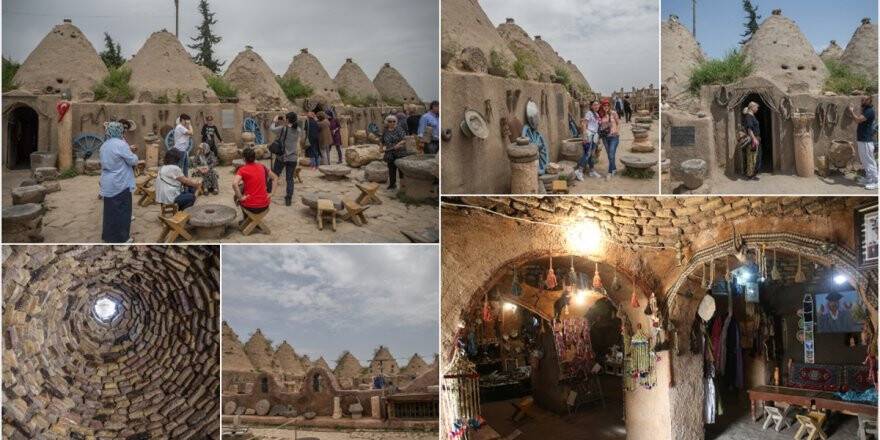 Konik Kubbeli Harran Evleri İlgi Çekiyor