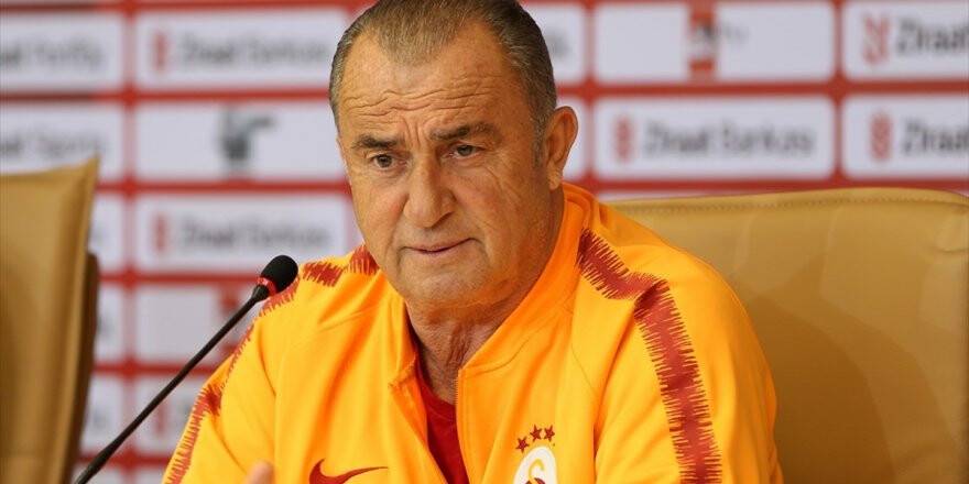Galatasaray Teknik Direktörü Fatih Terim: Tam Da Kupa Haftası Diyorum