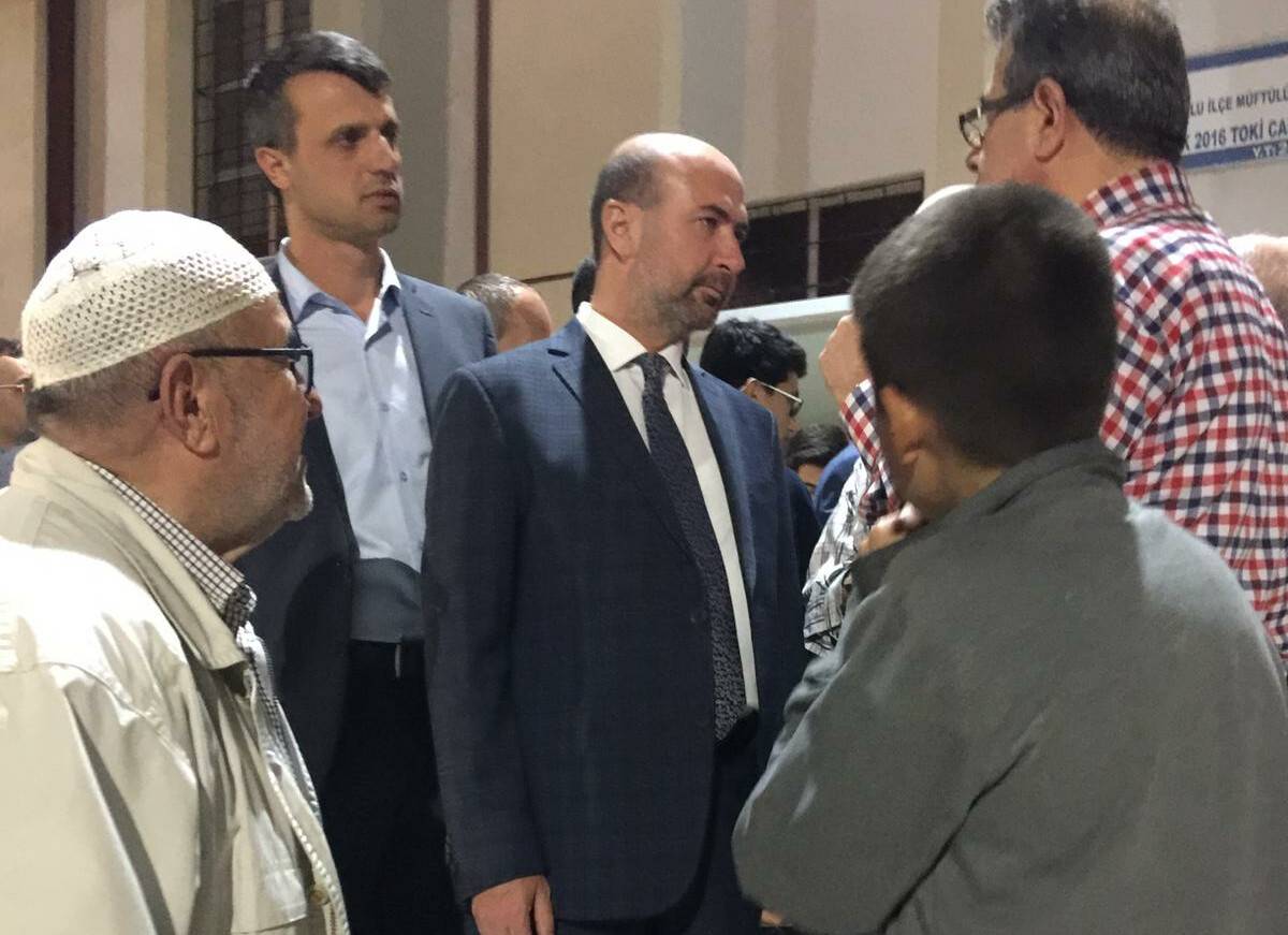 Başkan Pekyatırmacı cemaatle buluştu