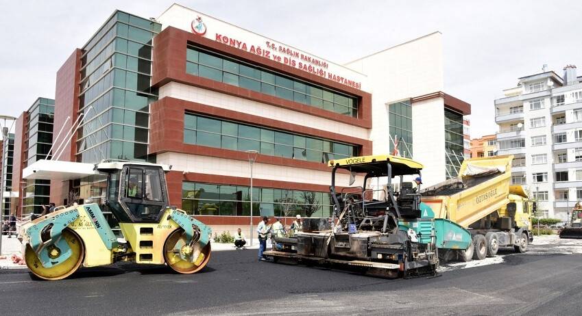 Selçuklu'da altyapı çalışmaları