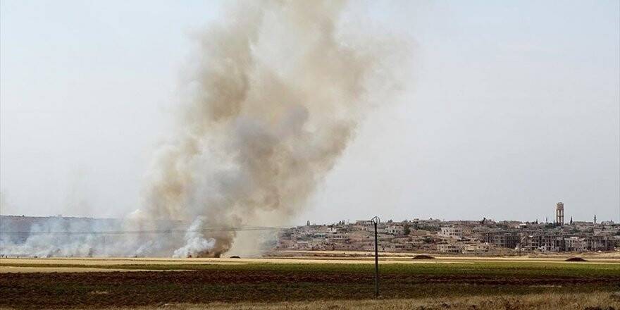 Tel Rıfat'taki Ypg/pkk'lılar Bab'daki Sivillerin Tarım Arazilerini Yaktı