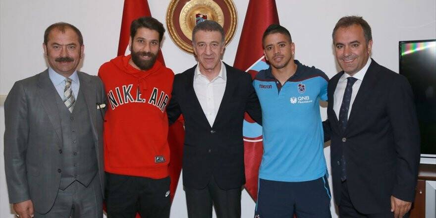 Trabzonspor'da Olcay Şahan Ve Ibanez'e Veda Töreni Yapıldı