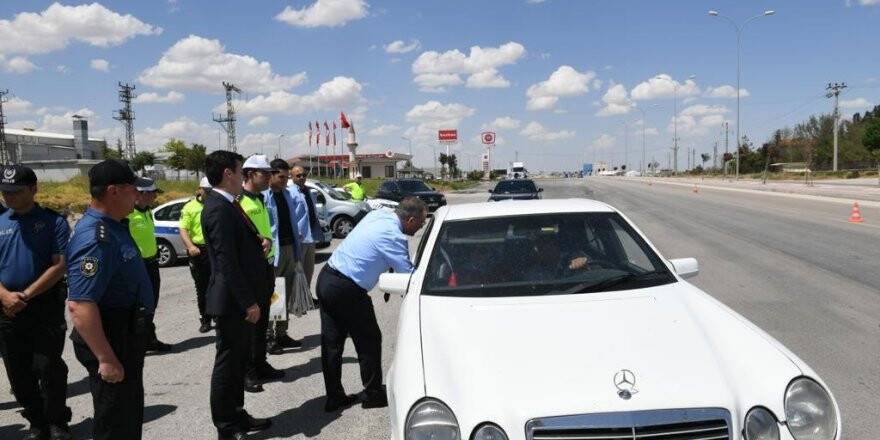 Emniyet Genel Müdürü Celal Uzunkaya, Konya'da denetimlere katıldı