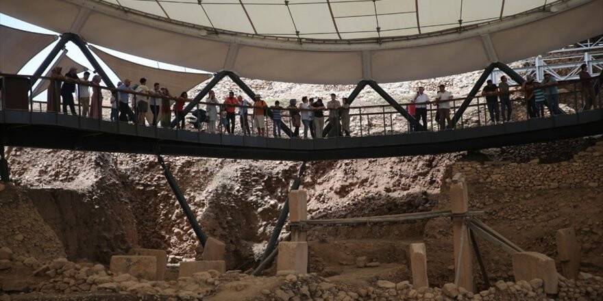 Göbeklitepe'ye Bayramda Ziyaretçi Akını