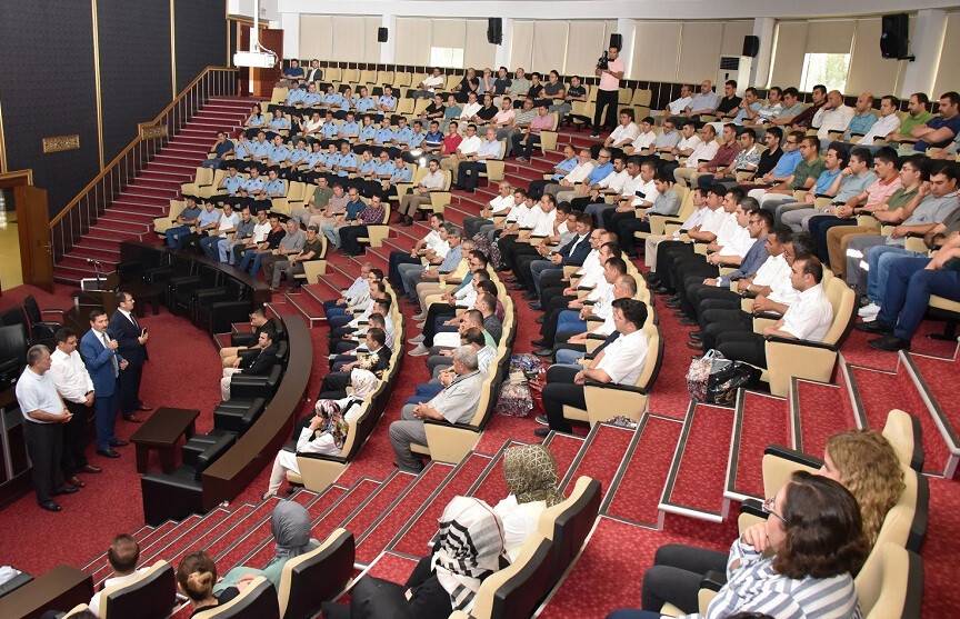 Başkan Kılca, personelle bayramlaştı