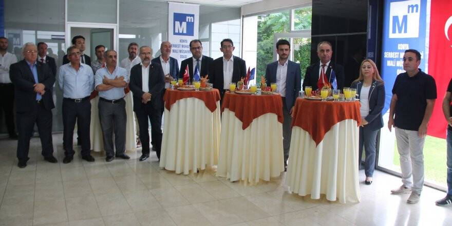 Konya SMMMO üyeleri bayramlaştı