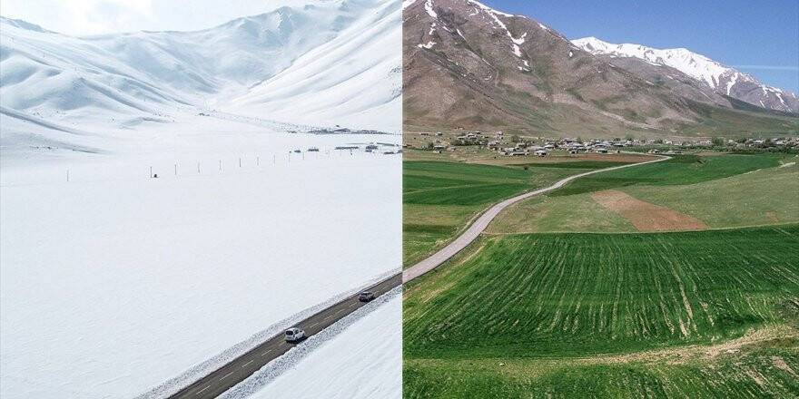 Kuş Bakışı Fotoğraflarla Türkiye'den Yaz-kış Manzaraları