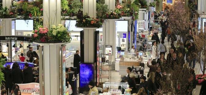 "Dünyanın en büyük mağazası" çiçek