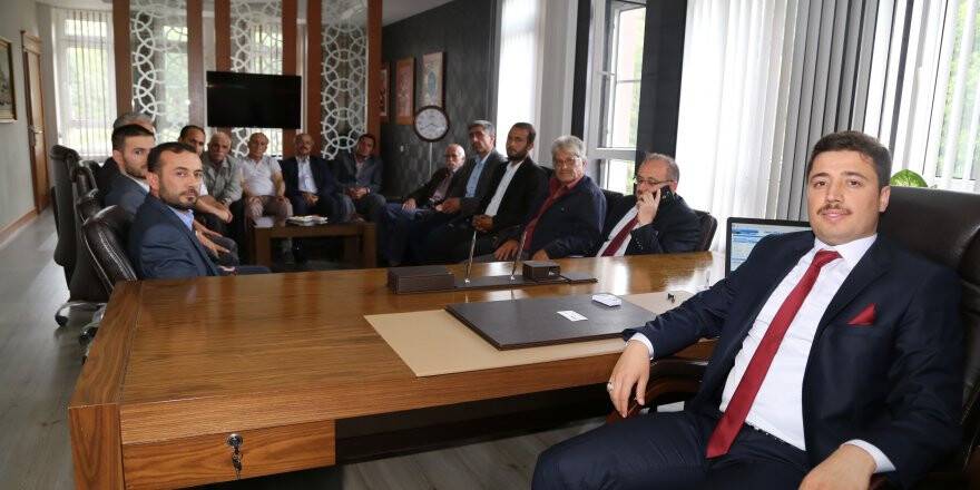 Ak Parti Teşkilatından Kaymakam Gökçe’ye Ziyaret