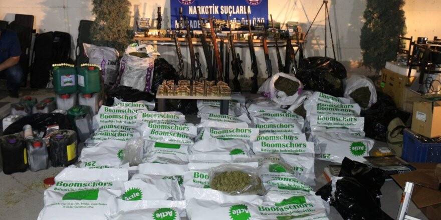 Konya'da Uyuşturucu İmalatı Yapılan Villaya Operasyon