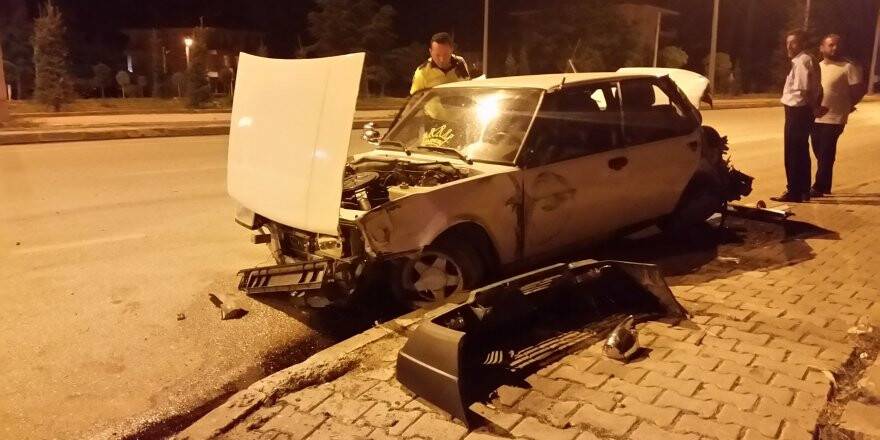 Konya'da trafik kazası: 2 yaralı 
