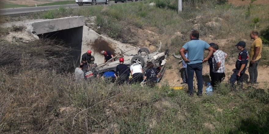 Konya’da Otomobil Köprüden Düştü: 6 Yaralı