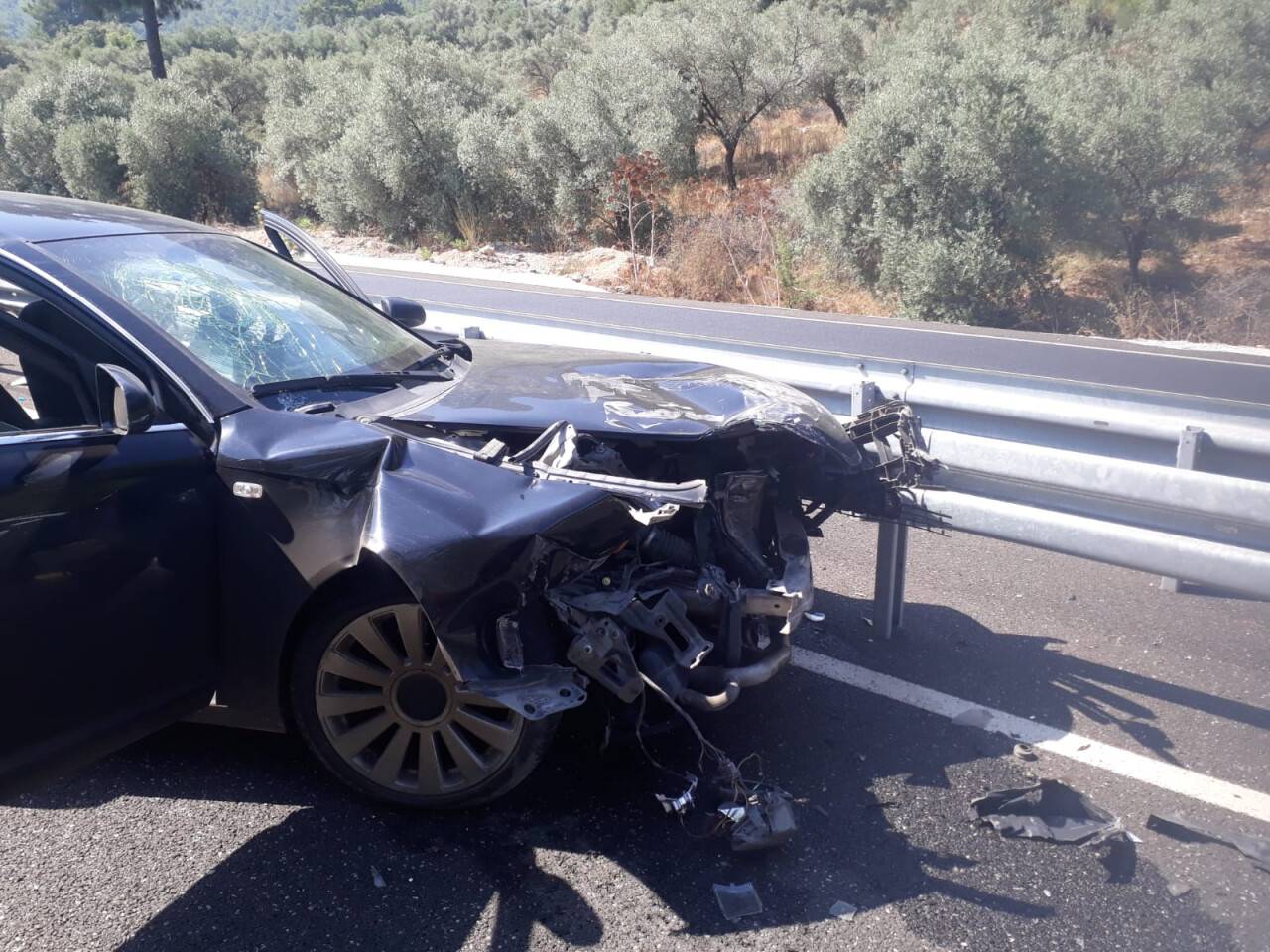 Nihat Çelikkollu kaza geçirdi