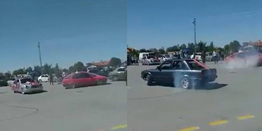 Düğün Konvoyunda "Drift" Yapan Sürücülere Para Cezası