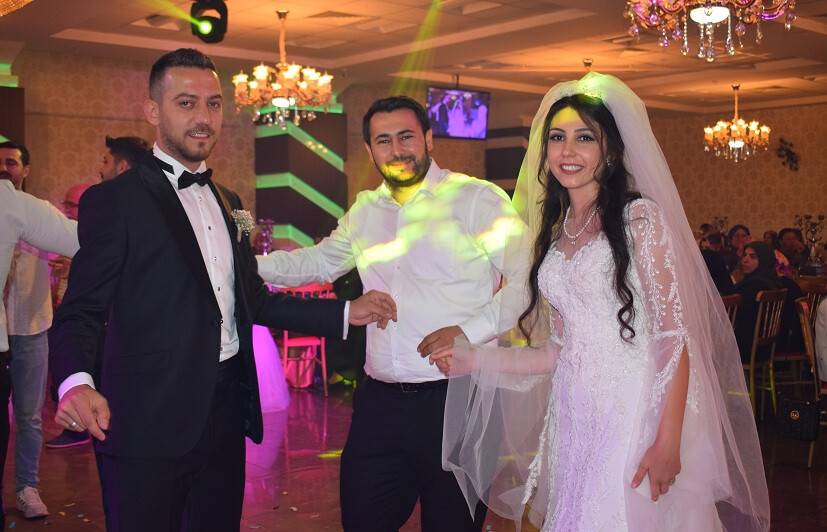 Aynur ve Aytekin’in mutlu günü