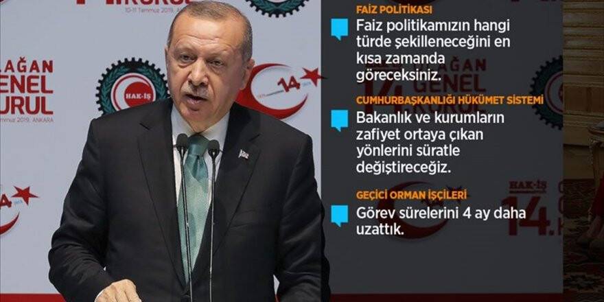 Cumhurbaşkanı Erdoğan'dan Merkez Bankası Açıklaması