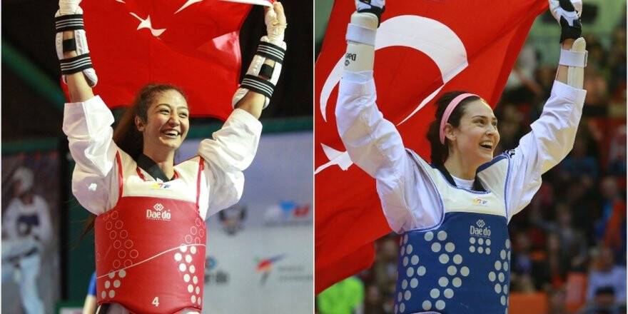 İrem Yaman Ve Nafia Kuş'tan Altın Madalya