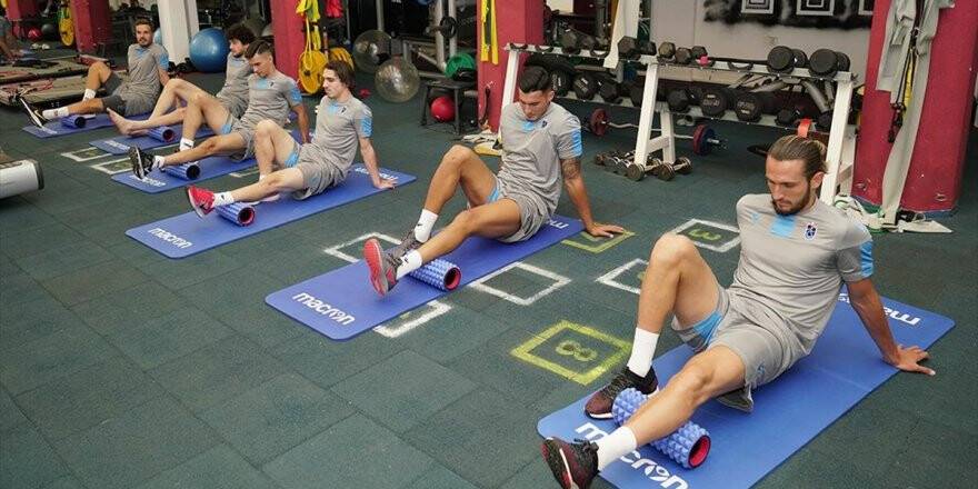 Trabzonspor'da 7 Futbolcuya Özel Antrenman