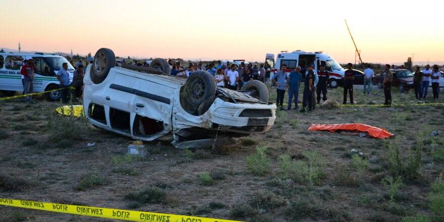 Konya'da Trafik Kazası: 2 Ölü