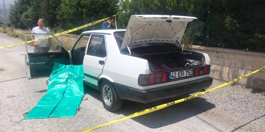 Konya'da Bir Kişi Otomobilde Ölü Bulundu