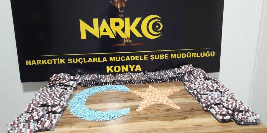 Konya'da Uyuşturucu Operasyonu: 5 Gözaltı