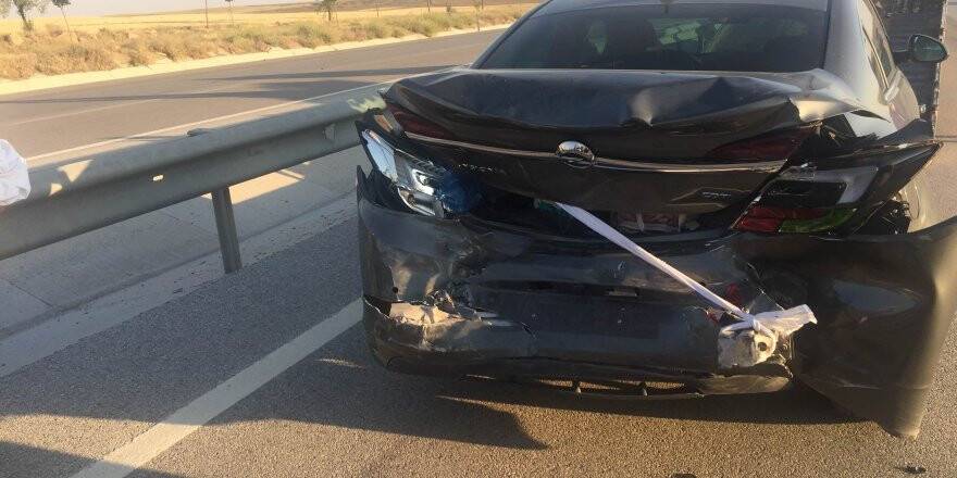 Konya'da otomobiller çarpıştı: 5 yaralı 