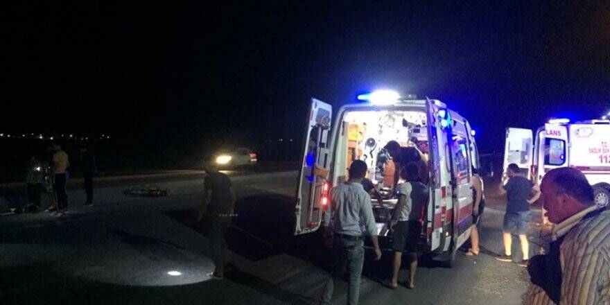 Karapınar'da Motosiklet Kazası: 2 Yaralı