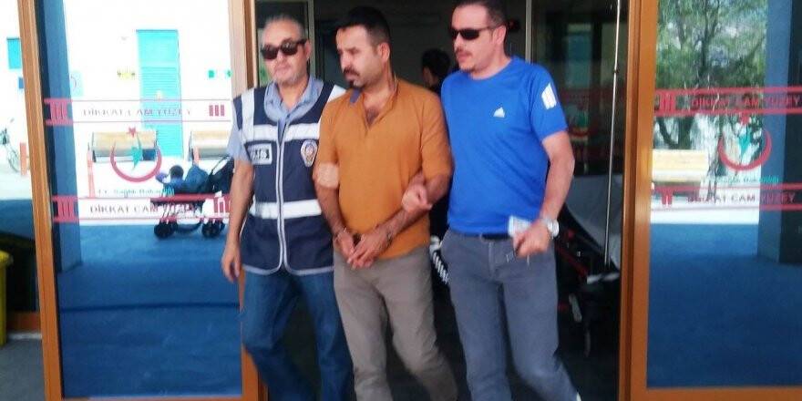 Sahte altın satmak isterken yakalandı