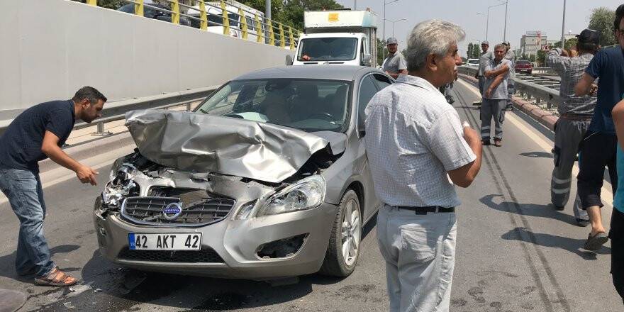 Konya'da Zincirleme Trafik Kazası: 6 Yaralı