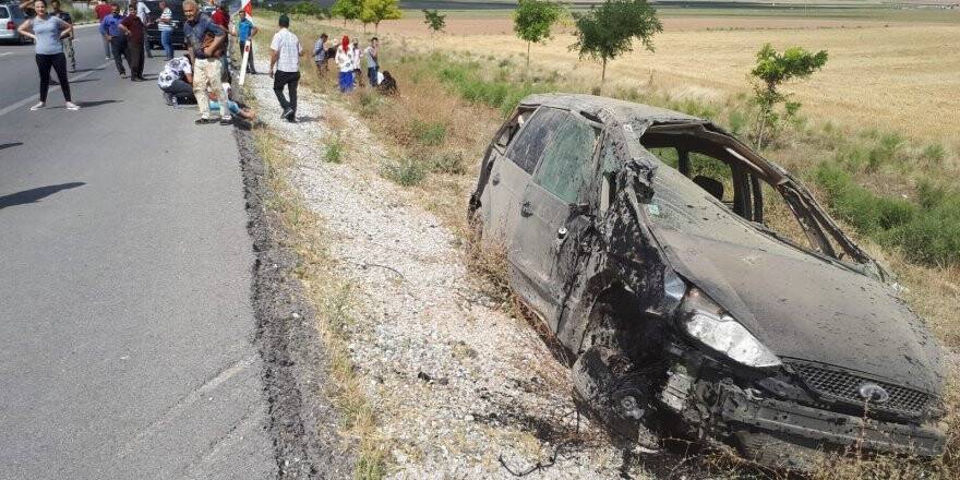 Avusturya’dan gelen gurbetçi aile kaza yaptı: 6 yaralı