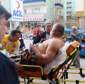Bıçaklı kavga:1 yaralı