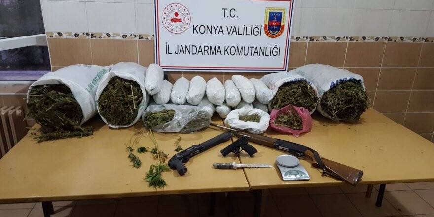 Konya'da Uyuşturucu Operasyonu