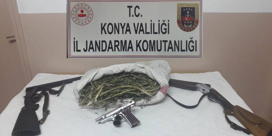 Halkapınar'da Uyuşturucu Operasyonu