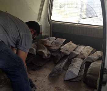 2 ton döküm çaldılar