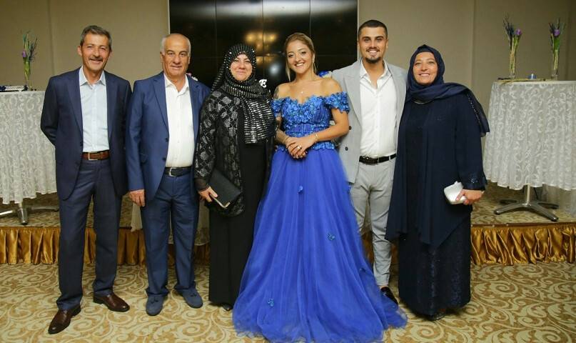 Arzu ve Enes nişanlandı