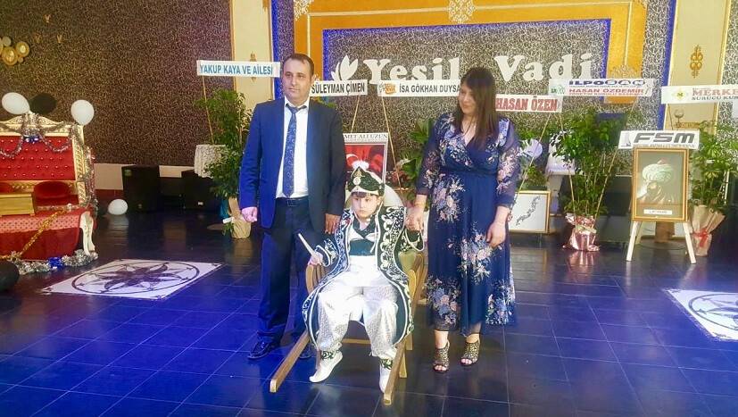 Kağan Alp sünnet oldu