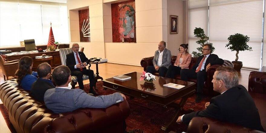 Chp Genel Başkanı Kılıçdaroğlu Sendika Ve Oda Başkanlarını Kabul Etti